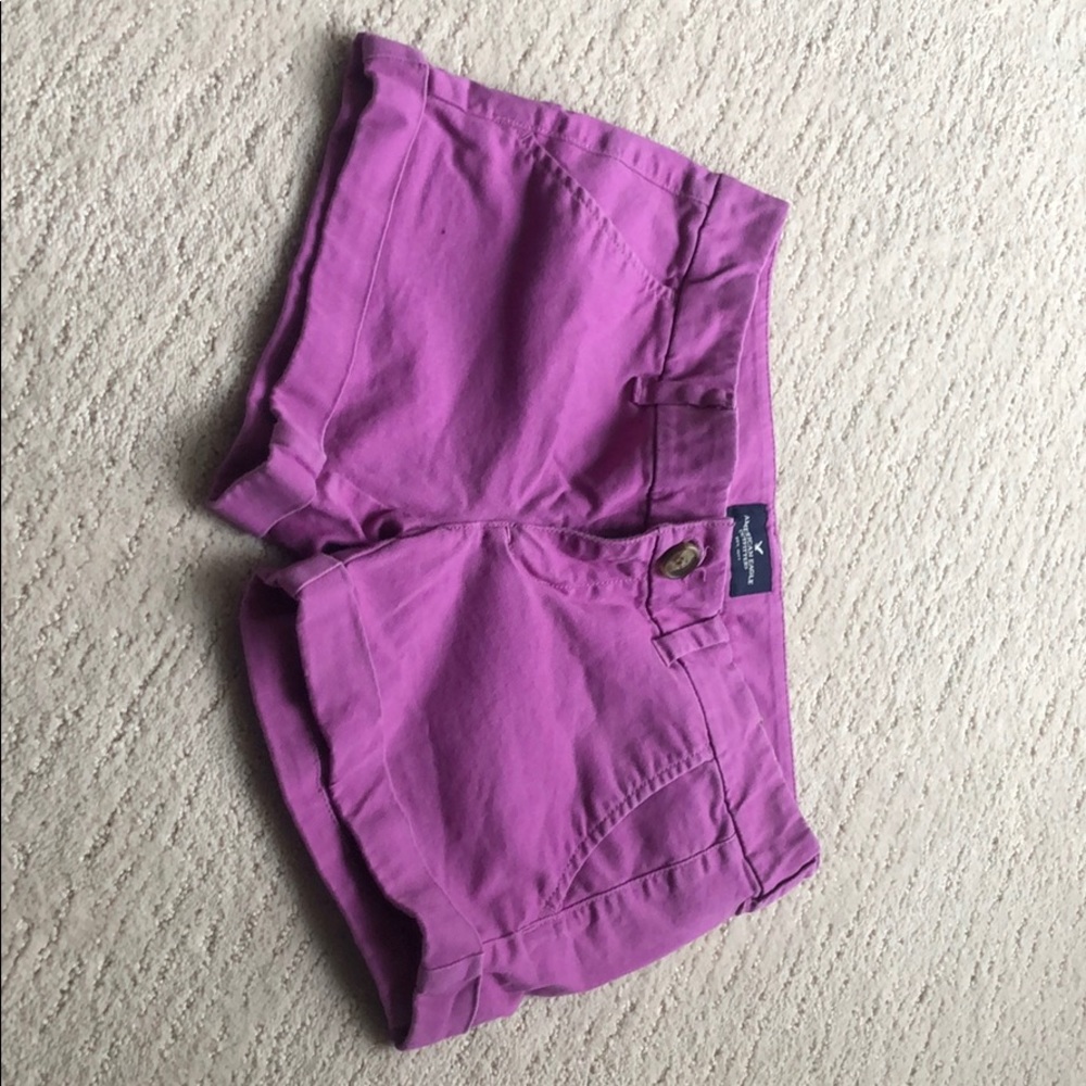 Purple AE shorts